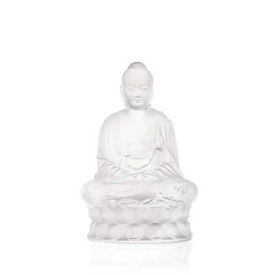Buddha Clear Large Sculpture