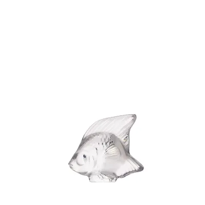 Fish Sculpture Clear