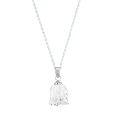 Muguet Pendant Clear Crystal, Silver