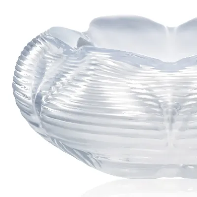 Fontana Bowl, Zaha Hadid & Lalique, 2016, Numbered Edition, Clear Crystal (Special Order)