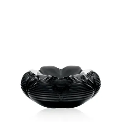 Fontana Bowl, Zaha Hadid & Lalique, 2016, Numbered Edition, Black Crystal (Special Order)