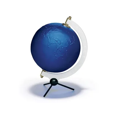 La Terre Bleue d'Yves Klein, Lost Wax Globe Sculpture Yves Klein, Limited Edition (100 Pieces), Blue Crystal (Special Order)