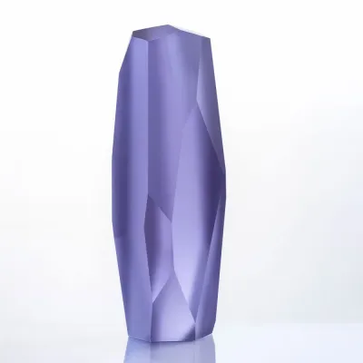 Rockstone 40 Sculpture, Arik Levy & Lalique Art, 2019, Lavender Crystal (Special Order)