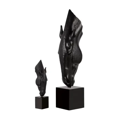 Still Water Sculpture By Nic Fiddian Green & Lalique, 2021, Black Crystal, Lost Wax Technique (Special Order)