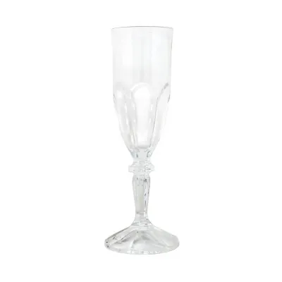 Versailles Clear Champagne Flute Acrylic