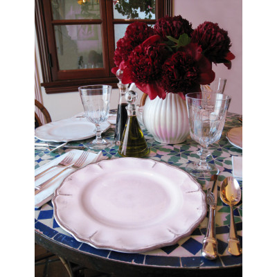 Rustica Antique White Melamine Dinnerware