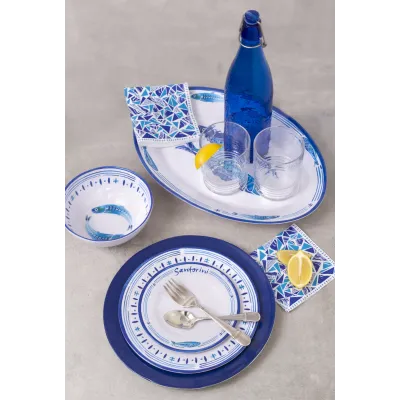 Santorini Melamine Dinnerware