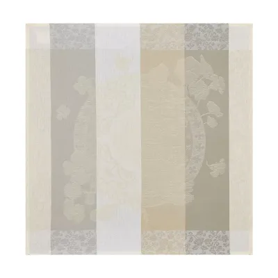 Fleurs Gourmandes Chalk Napkin 23" x 23"