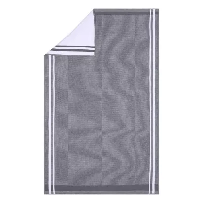Duetto Caviar Hand Towel 20" x 39"