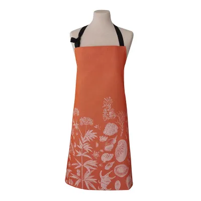 Abbaye Coral Apron 31" x 38"