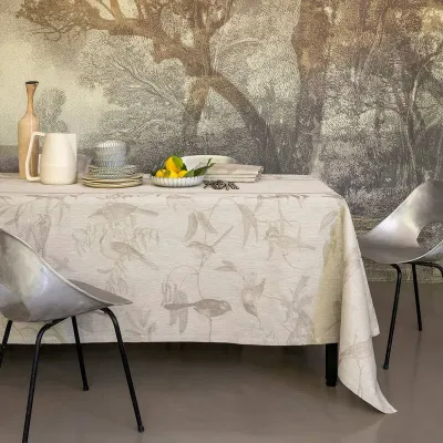 Voliere Beige Table Linens