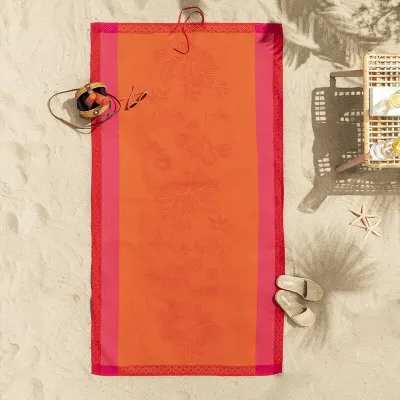 Monoi Red Beach Towel 39" x 79"