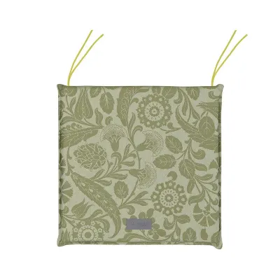 Voyage Iconique Green Chair Cushion 16" x 16"