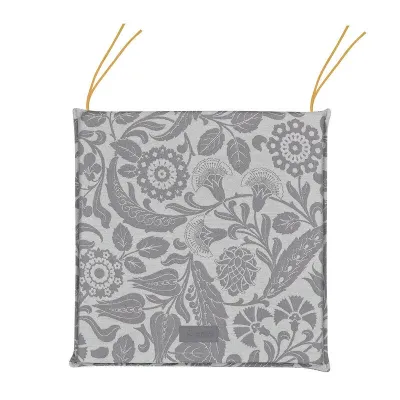 Voyage Iconique Grey Chair Cushion 16" x 16"