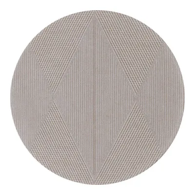 Club Losanges Beige Placemat 17" Round
