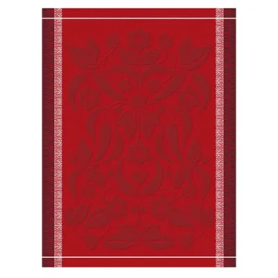 Piments Red Tea Towel 24" x 31"