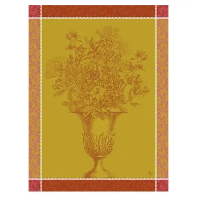Floraison Uni Pink Tea Towel 24" x 31"