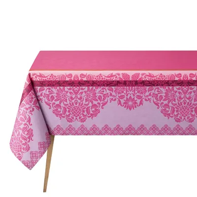 Mumbai Pink Coated Table Linens
