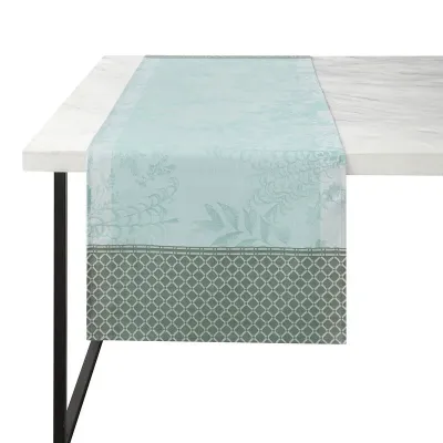 Jardin D'Eden Blue Runner 20" x 59"