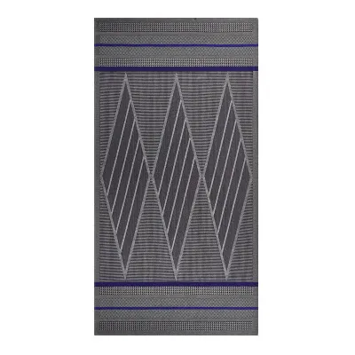 Sand Club Regate Grey Beach Towel 39" x 79"