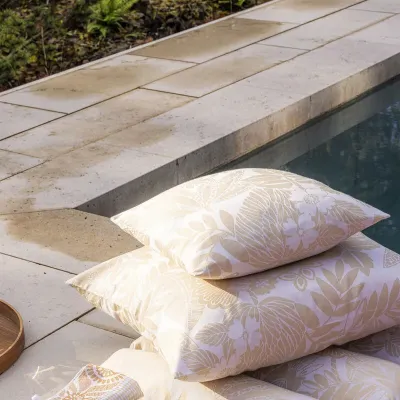 Barbade Beige Cushion Cover