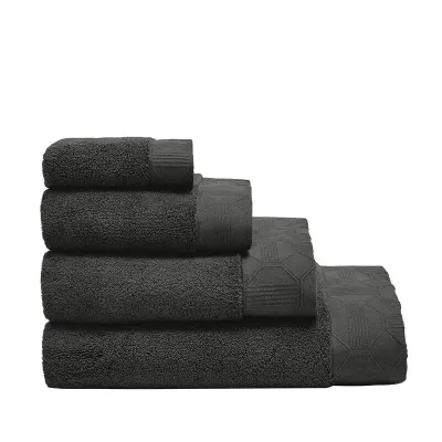 Palacio Dark Grey Bath Towels