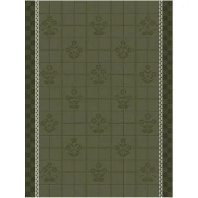 Lulu Luce Green Tea Towel 24" x 31"