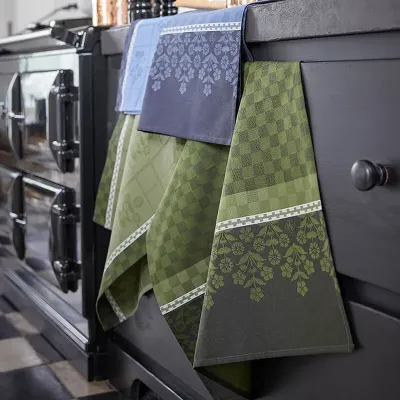 Lulu Luce Green Tea Towel 24" x 31"