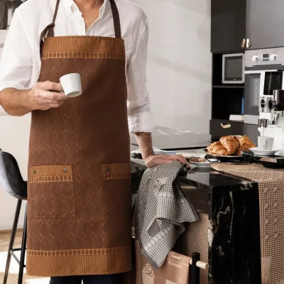 Barista Brown Apron 31" x 38"