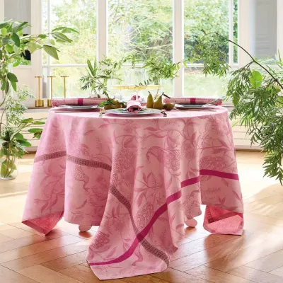 A L'Orangerie Pink Table Linens