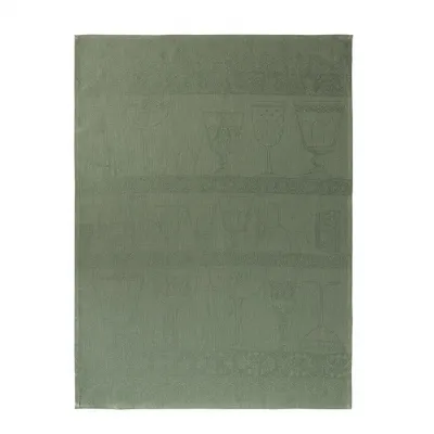 Cristal Green Crystal Towel 24" x 31"