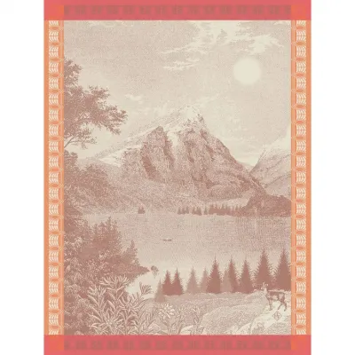 Altitude Pink Tea Towel 24" x 31"