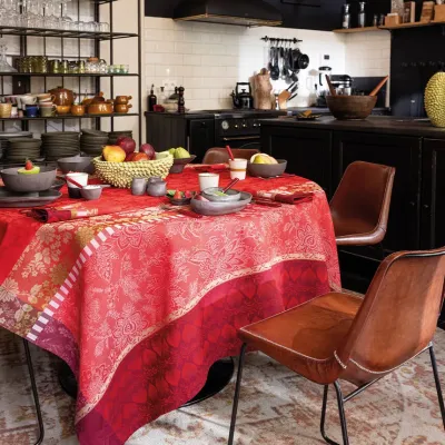 Gipsy Enduit Red Coated Placemat 20" x 14"