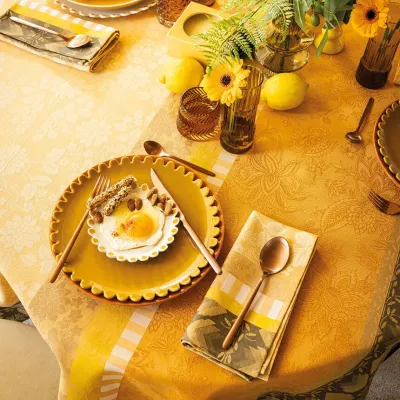Gipsy Yellow Table Linens