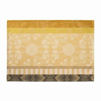 Gipsy Enduit Yellow Coated Placemat 20" x 14"