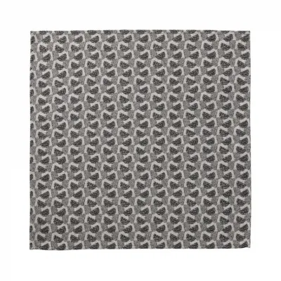 Empreintes Pois Black Napkin 20" x 20"