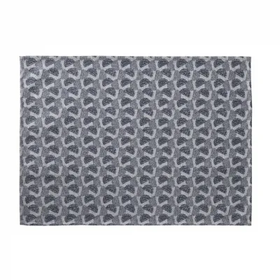Empreintes Pois Enduit Blue Coated Placemat 20" x 14"