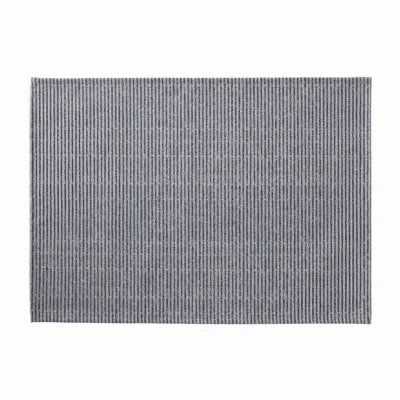 Empreintes Rayures Enduit Blue Coated Placemat 20" x 14"