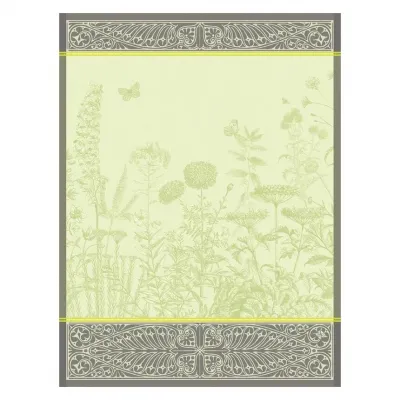 Blooming Green Tea Towel 24" x 31"