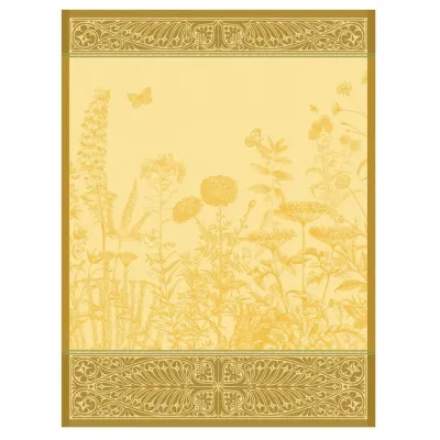 Blooming Yellow Tea Towel 24" x 31"