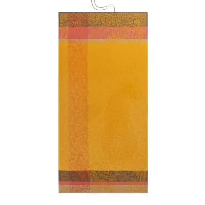 Carioca Yellow Beach Towel 39" x 79"