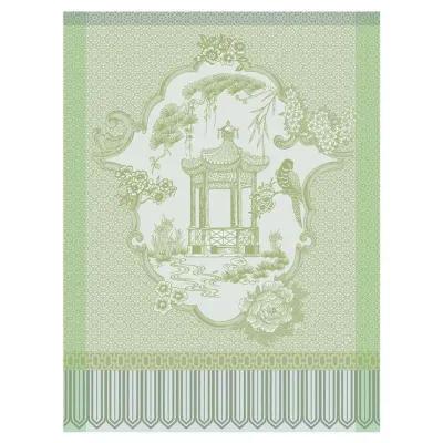 Promenade Impériale Green Tea Towel 24" x 31"