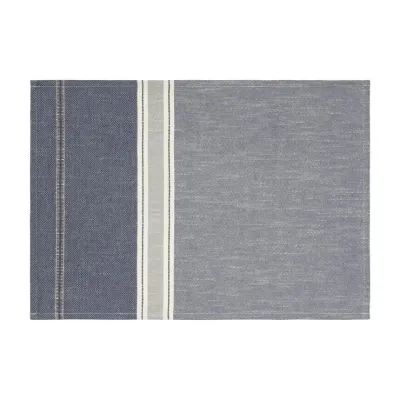 Dune Blue Coated Placemat 20" x 14"