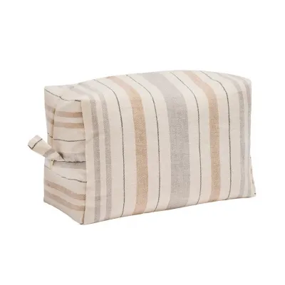 Dune Beige Pouch 8" x 4" x 5"