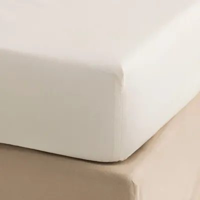 Été Indien Beige Fitted Sheets