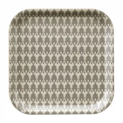 Dune Tuiles Grey Tray 8" x 8"