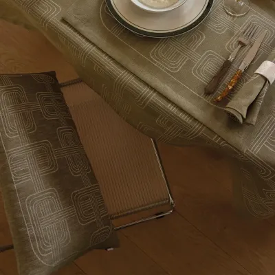 Hôtel Particulier Green Cushion Cover