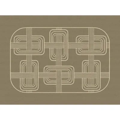 Hôtel Particulier Green Placemat 20" x 14"