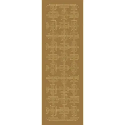 Hôtel Particulier Brown Runner 20" x 59"