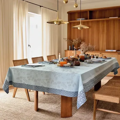 Manor Lane Blue Table Linens